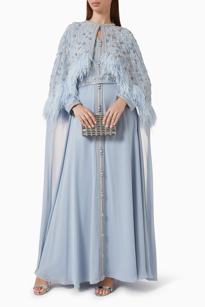 Embellished Cape Kaftan