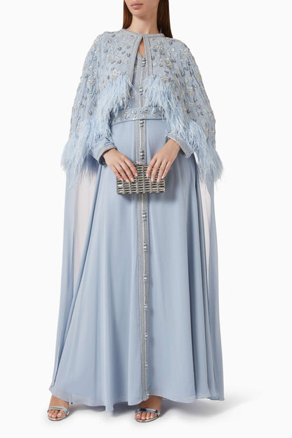 Embellished Cape Kaftan