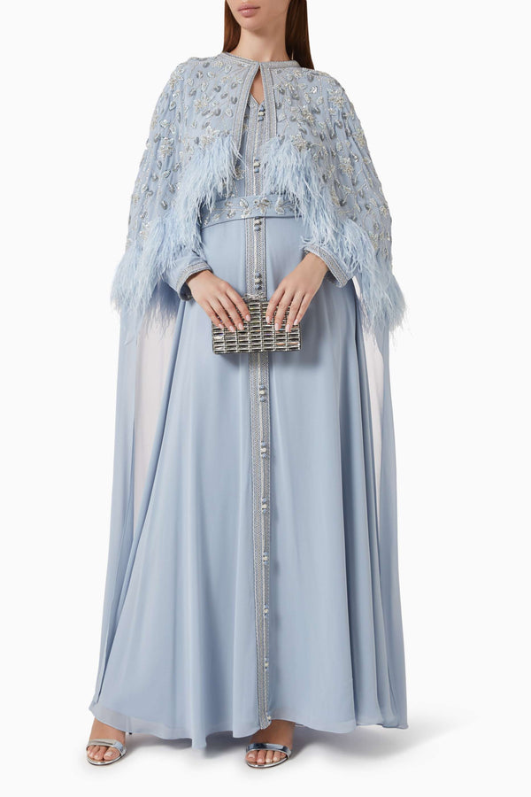Embellished Cape Kaftan
