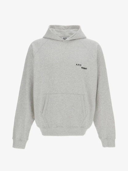 grey oversized hoodie