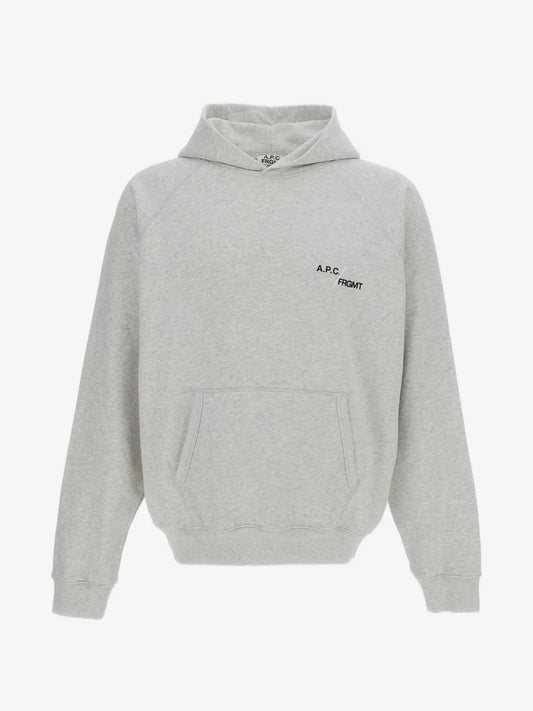 grey oversized hoodie