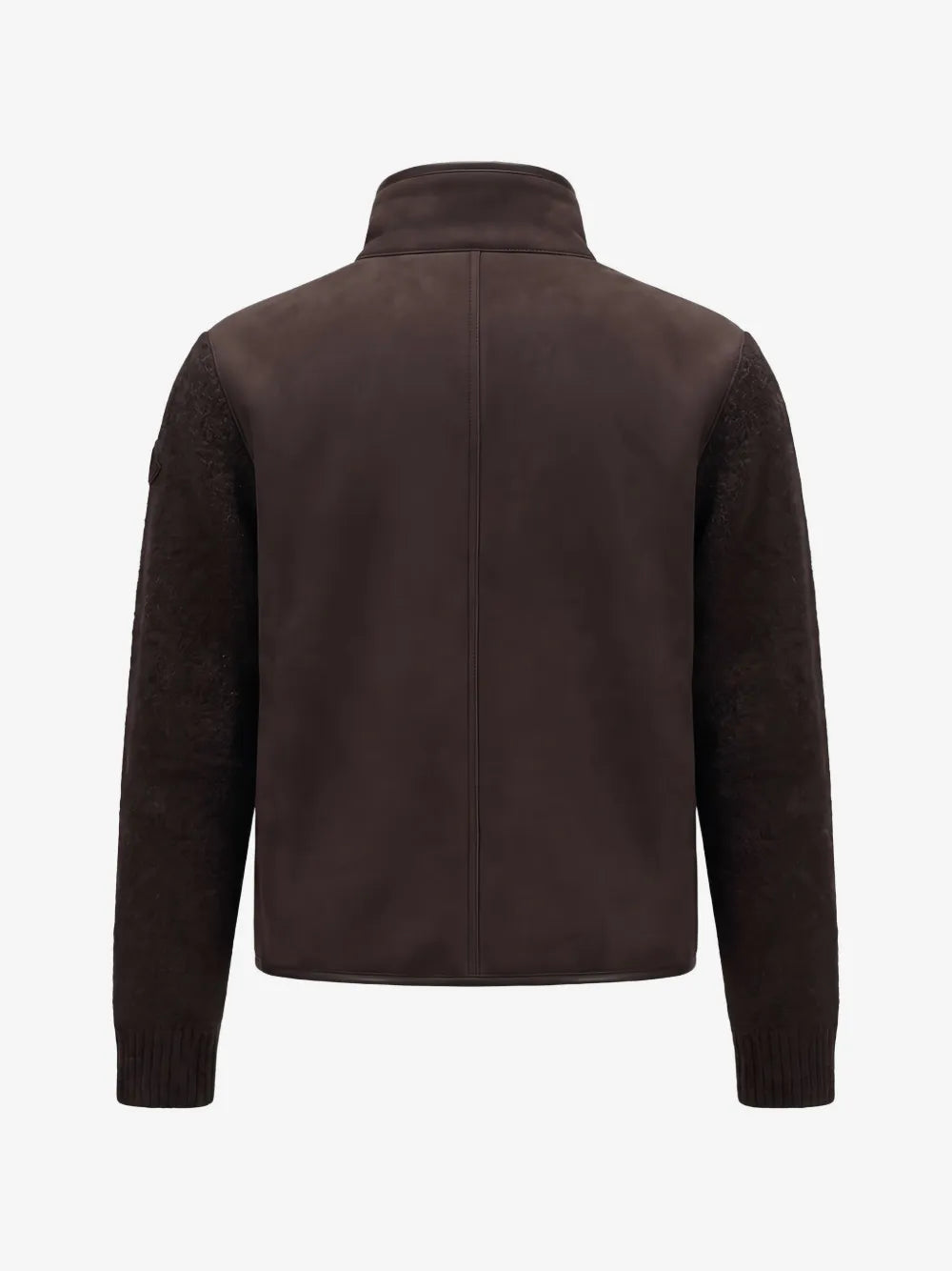 high-neck bomber jacket