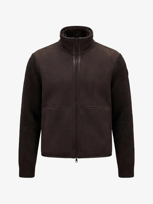 high-neck bomber jacket